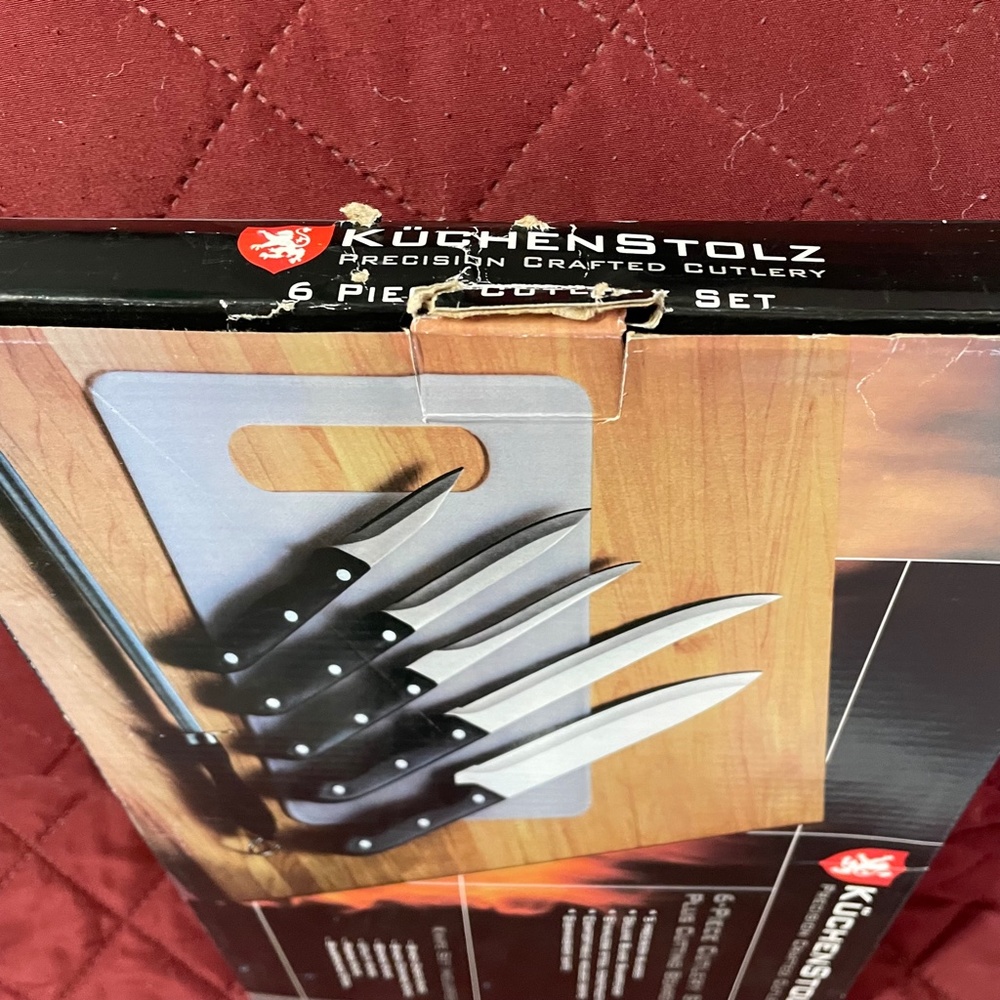 Kuchen Stolz 6 piece Knife Set Brand NEW - Picture 5 of 6